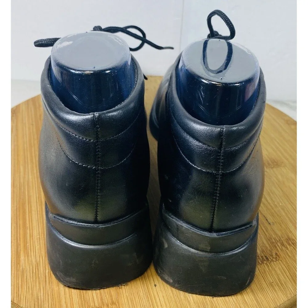 Easy Spirit Women Leather Bootie Size 10.5 Made In Brazil